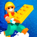 toy block 3d android application logo